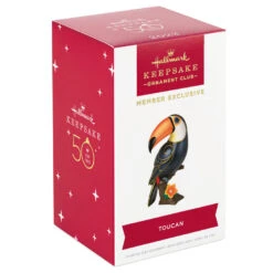 Hallmark Toucan 2023 Exclusive Ornament -Lovely Souvenir Store Toucan Bird Keepsake Ornament 1799QXC5620 04