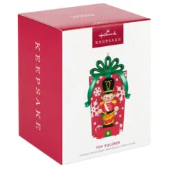 Hallmark Toy Soldier Musical Ornament With Motion -Lovely Souvenir Store Toy Soldier With Drum Keepsake Ornament 2999QXT4109 04