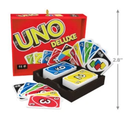 Hallmark Mattel UNO™ Family Game Night® Ornament 10 Hallmark Mattel UNO™ Family Game Night® Ornament -Lovely Souvenir Store UNO Game Keepsake Ornament 1899QXR8249 03