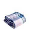 Vera Bradley Throw Blanket In Amethyst Plaid -Lovely Souvenir Store Vera Bradley Navy and Lavender Pattern Fleece Blanket 2365315849 01