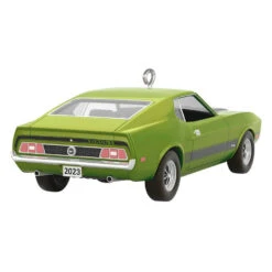 Hallmark Classic American Cars 1973 Ford Mustang Mach 1 2023 Metal Ornament -Lovely Souvenir Store Vintage Ford Mustang Car Keepsake Ornament 2199QXR8157 06