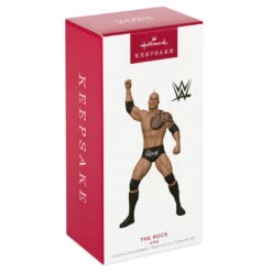Hallmark WWE The Rock Ornament -Lovely Souvenir Store WWE Dwayne The Rock Johnson Keepsake Ornament 1999QXI7199 04