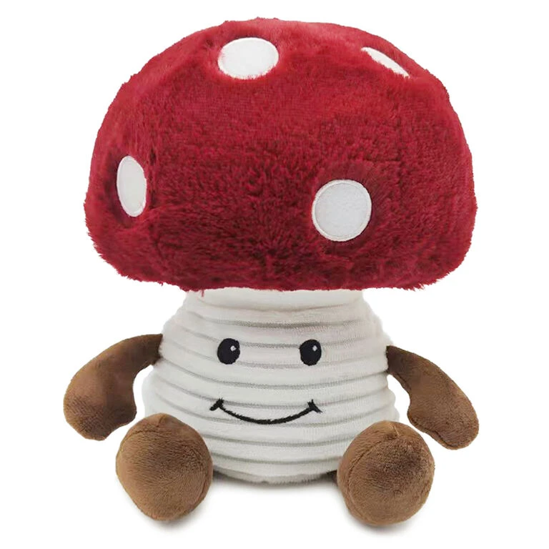 Warmies Heatable Scented Mushroom Stuffed Animal, 13" 3 Warmies Heatable Scented Mushroom Stuffed Animal, 13"