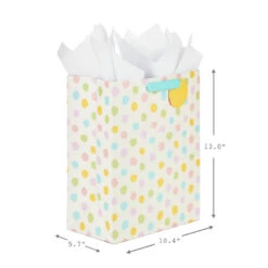 Hallmark 13" Welcome Baby 3-Pack Assorted Gift Bags With Tissue -Lovely Souvenir Store Welcome Baby 3Pack Assorted Large Gift Bags Tissue 5EGB6421 03