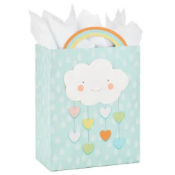 Hallmark 13" Welcome Baby 3-Pack Assorted Gift Bags With Tissue -Lovely Souvenir Store Welcome Baby 3Pack Assorted Large Gift Bags Tissue 5EGB6421 05