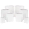 Hallmark White Assorted Sizes 8-Pack Gift Bags 1 Hallmark White Assorted Sizes 8-Pack Gift Bags -Lovely Souvenir Store White Assorted Sizes 8Pack Gift Bags 5EGB7017 01