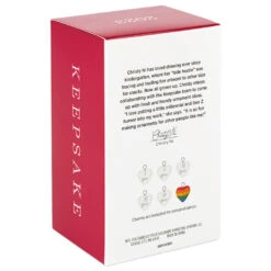 Hallmark Our Anniversary 2023 Porcelain Ornament -Lovely Souvenir Store White Love Birds Anniversary Keepsake Ornament 1999QHX3069 05