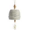 Demdaco Wedding Inspired Bell -Lovely Souvenir Store WhiteGold Ceramic Bell Decoration 1005000533 01