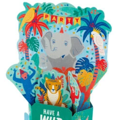 Hallmark Wild Animal Party Boxed Pop-Up Birthday Cards, Pack Of 8 12 Hallmark Wild Animal Party Boxed Pop-Up Birthday Cards, Pack Of 8 -Lovely Souvenir Store Wild Animal Party PopUp Boxed Birthday Cards 5STZ1174 04