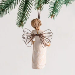 Willow Tree Sunshine Angel Ornament, 4" H -Lovely Souvenir Store Willow Tree Angel Sunflowers Ornament 28095 03