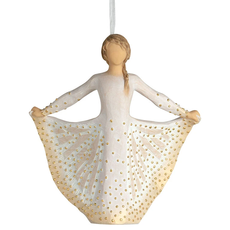 Willow Tree Butterfly Ornament, 4.75" 3 Willow Tree Butterfly Ornament, 4.75"