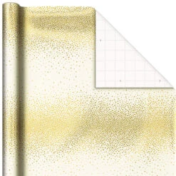 Hallmark Winter Glow 3-Pack Christmas Wrapping Paper Assortment, 80 Sq. Ft. -Lovely Souvenir Store Winter Glow Christmas Wrapping Paper Assortment 5JXW1060 05