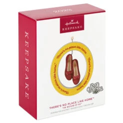 Hallmark The Wizard Of Oz™ There's No Place Like Home™ Porcelain Ornament -Lovely Souvenir Store Yellow Brick Road Ruby Slippers Keepsake Ornament 2999QXI6297 04