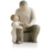 Willow Tree® Grandfather Grandchild Figurine